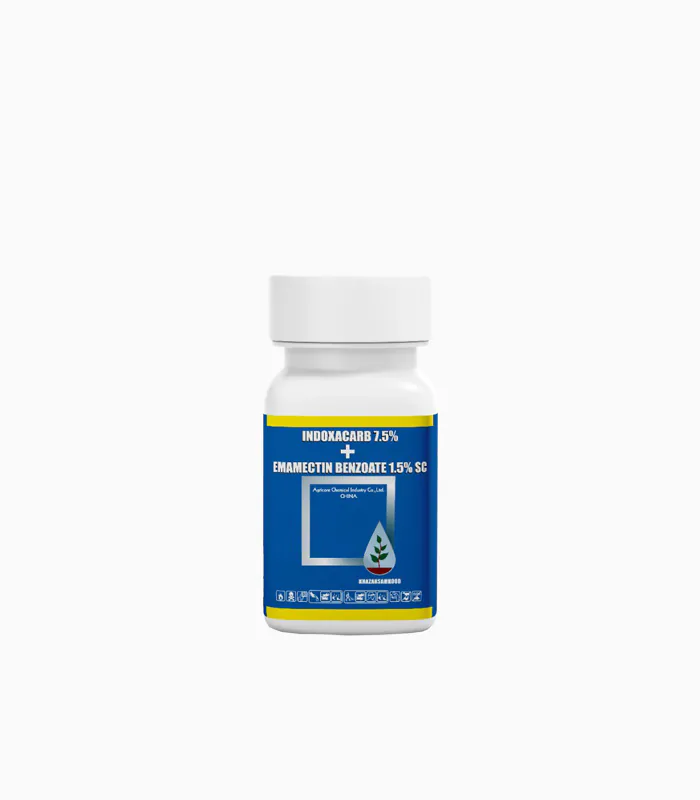 حشره کش ایندوکساکارب + امامکتین بنزوآت INDOXACARB +EMAMECTIN BENZOATE 9% SC