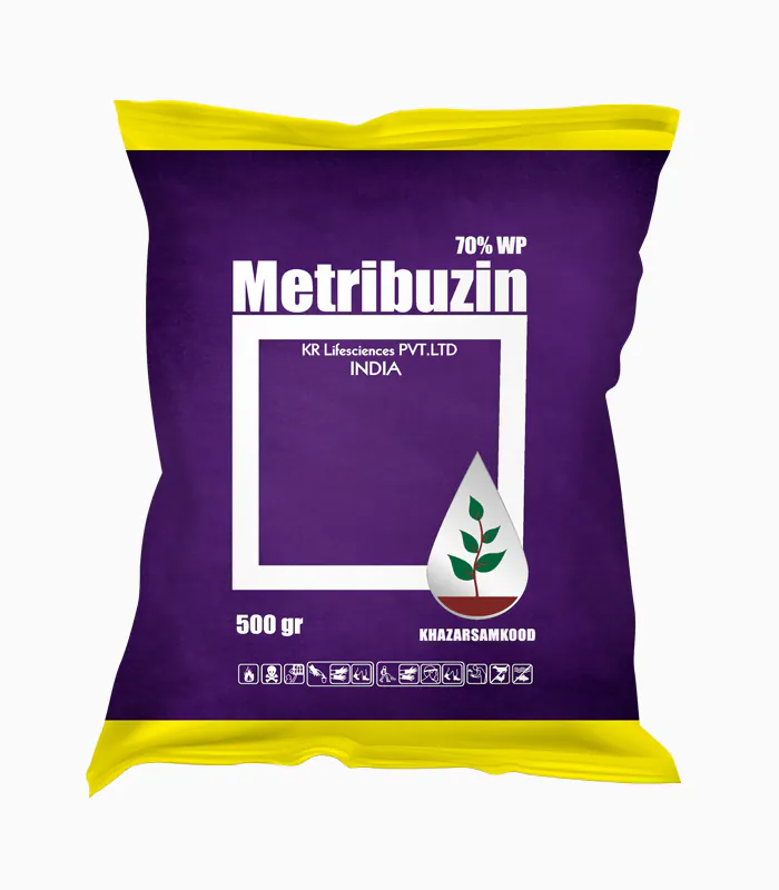 Metribuzin-70WP علف کش متری بوزین Metribuzin 70%WP
