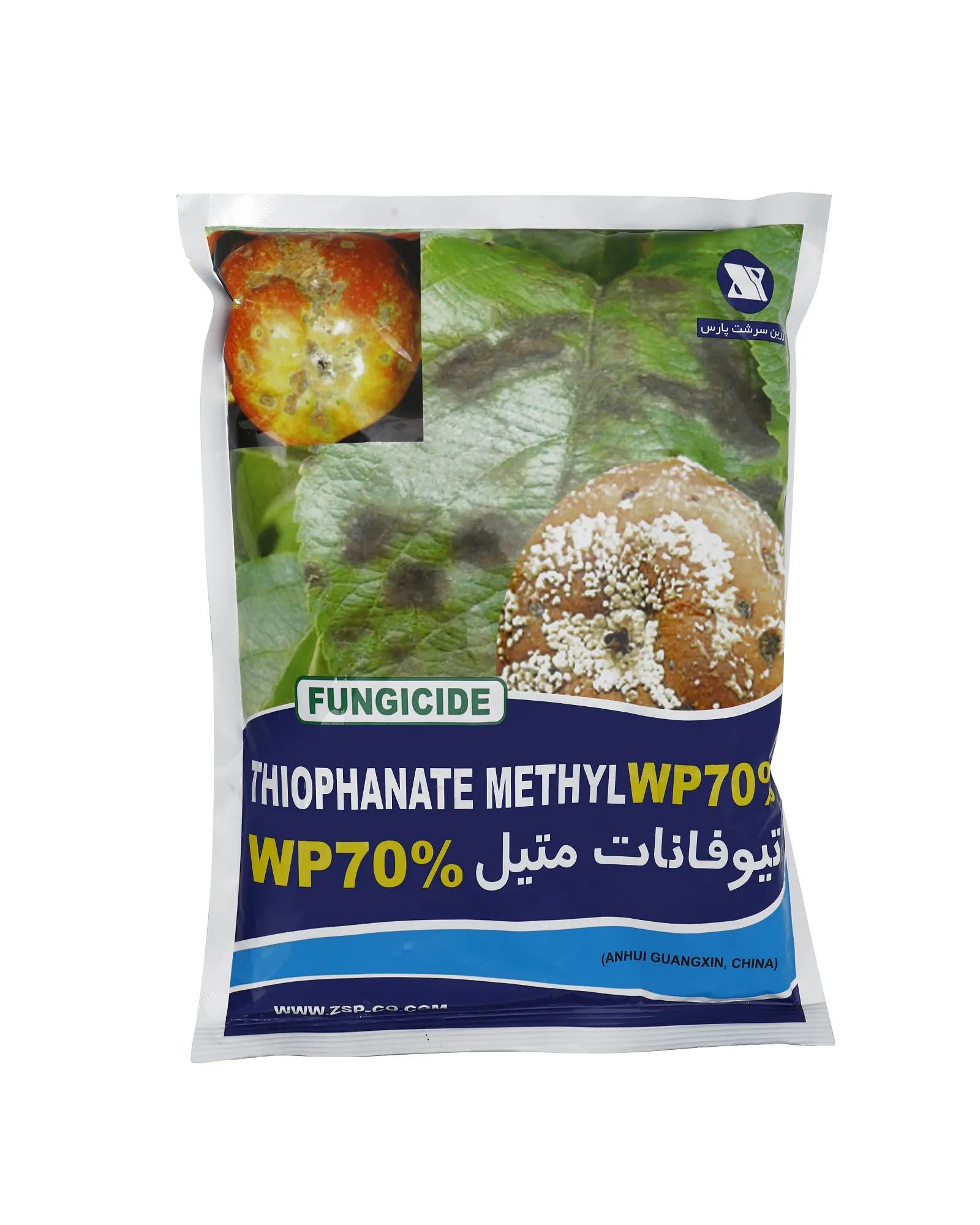 TIOPHANAT قارچ کش تیوفانات متیل WP70%