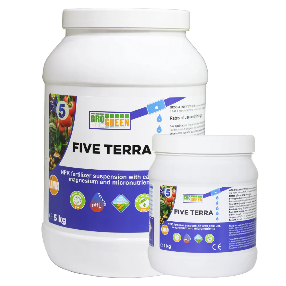 GroGreenFiveTerraLima-TSZ کود گروگرین فایو ترا لیما (GroGreen Five Terra - Lima)